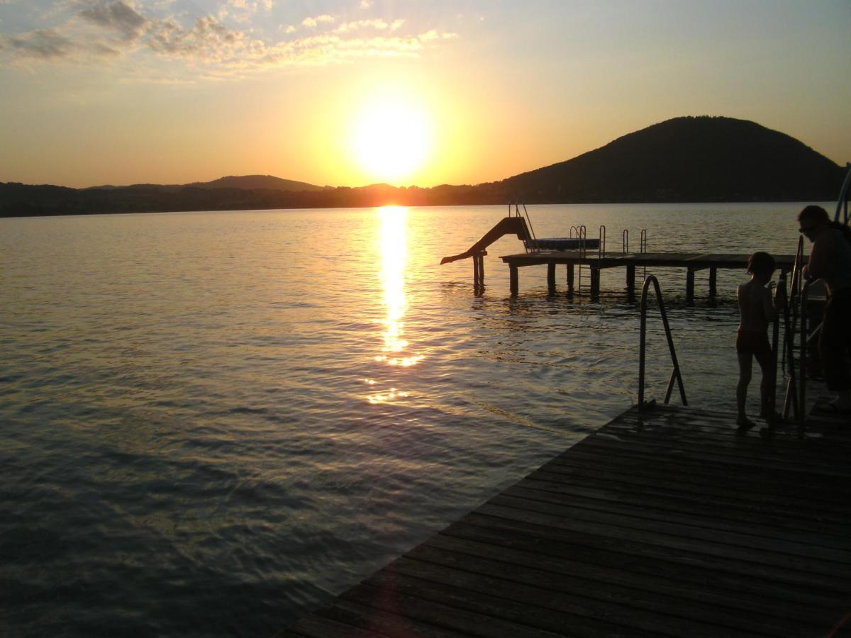 Ferien-Garconniere Hemetsberger Daire Weyregg am Attersee Dış mekan fotoğraf